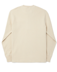Sand Waffle Knit Thermal Henley