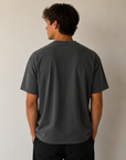 Black Midweight Tee