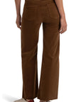 Chocolate Meg High Rise Wide Straight Leg