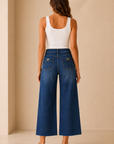 Resolution Meg Patch Pocket High Rise Denim
