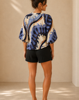 Cream Azari Top