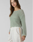 Washed Sage Sweater