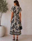 Sand & Black Gizelle Dress