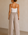 Light Toffee The Perfect Striped Pant