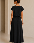 Anika Black Midi Dress
