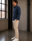 Navy Better Than Linen Shirt