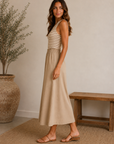 Latte Linda Dress