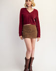 Wine Jenny Sweater