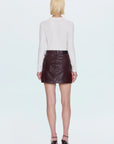 Cabernet Abi Mini Skirt