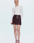 Cabernet Abi Mini Skirt
