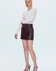 Cabernet Abi Mini Skirt