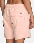 Peach Opposites Elastic Short