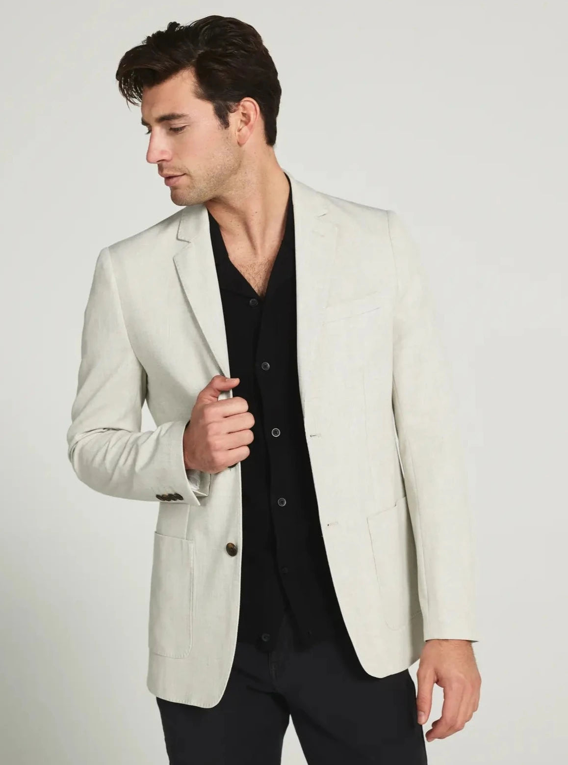 Oatmeal Viktor Blazer