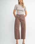 Vintage Espresso Barrel Jean