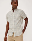 Spring Blossom Parchment Carson Button Up