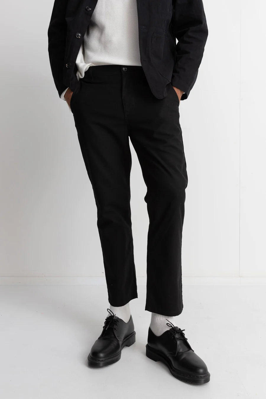 vintage dress pants Vintage Black Classic Fatigue Pant – Purpose Boutique