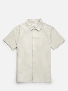 Sand Classic Linen Scottie Shirt