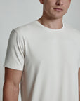 Ecru Core Crew Neck Tee