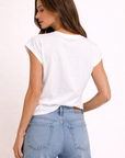 White Everly Top