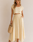 Butter Yellow Skirt