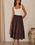 Black Catalina Skirt