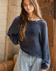 Navy Ella Sweater