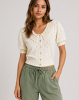 Ivory Mindy Blouse
