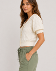 Ivory Mindy Blouse
