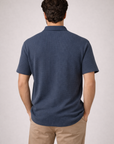 Navy Heitor Knitted Shirt
