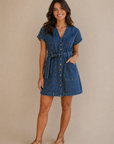 Vintage Havana Kaulana Denim Dress