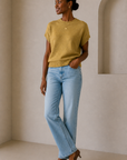 Banana Cream Sammy Sweater - T3675