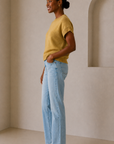 Banana Cream Sammy Sweater - T3675