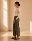 Dried Ivy Toni Pull On Elastic Pant - DEX1-10206