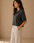 Charcoal Logan Sweater - T6133