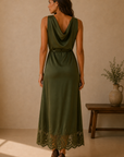 Olive Honey Maxi Dress - PNPEQ1263447-1