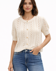 Cream Diana Cardigan