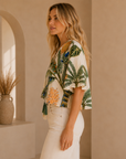 Nirvana Ruby Scallop Edge Top