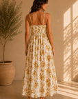 Fawn Arosa Midi Dress - S4136-W778