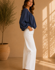 Navy Jenna Top - TMR0611