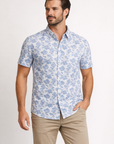 White Lucien Short Sleeve Shirt