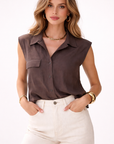 Espresso Riley Top