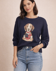 Navy Liberty Sweater