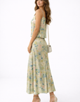 Sage Emily Midi Skirt