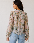 Spring Floral Femme Muse Blouse