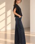 Black Valentina Top