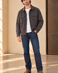 Charcoal Callen Trucker Jacket