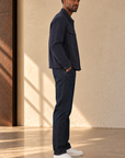 Navy Callen Trucker Jacket