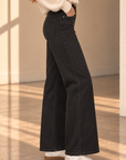 BLACK HR WIDE LEG