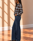 Espresso Indigo Malin Top