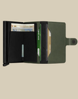 Miniwallet Matte Green & Black